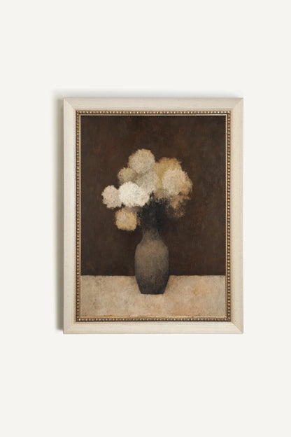 Dusty Bloom Framed Canvas Print 16 x 12