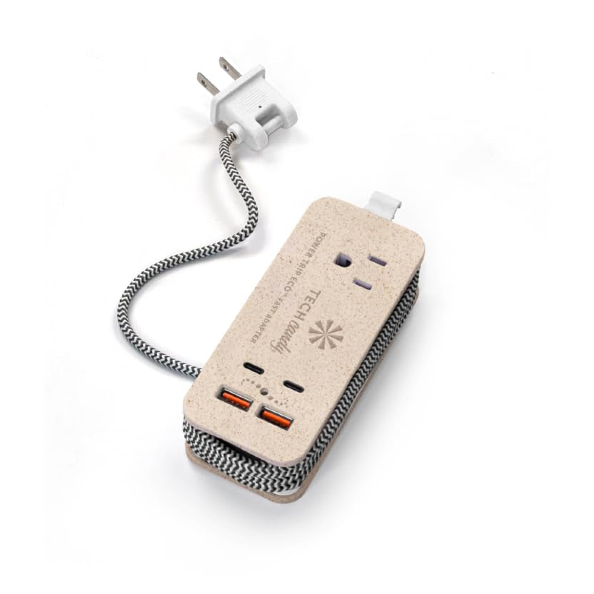 Tech Candy Travel Charging Station | Natural