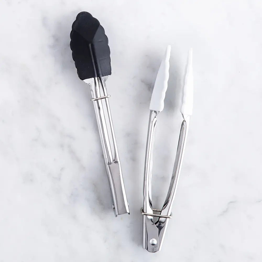 Mini Cooking Tongs With Silicone Tips