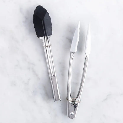 Mini Cooking Tongs With Silicone Tips