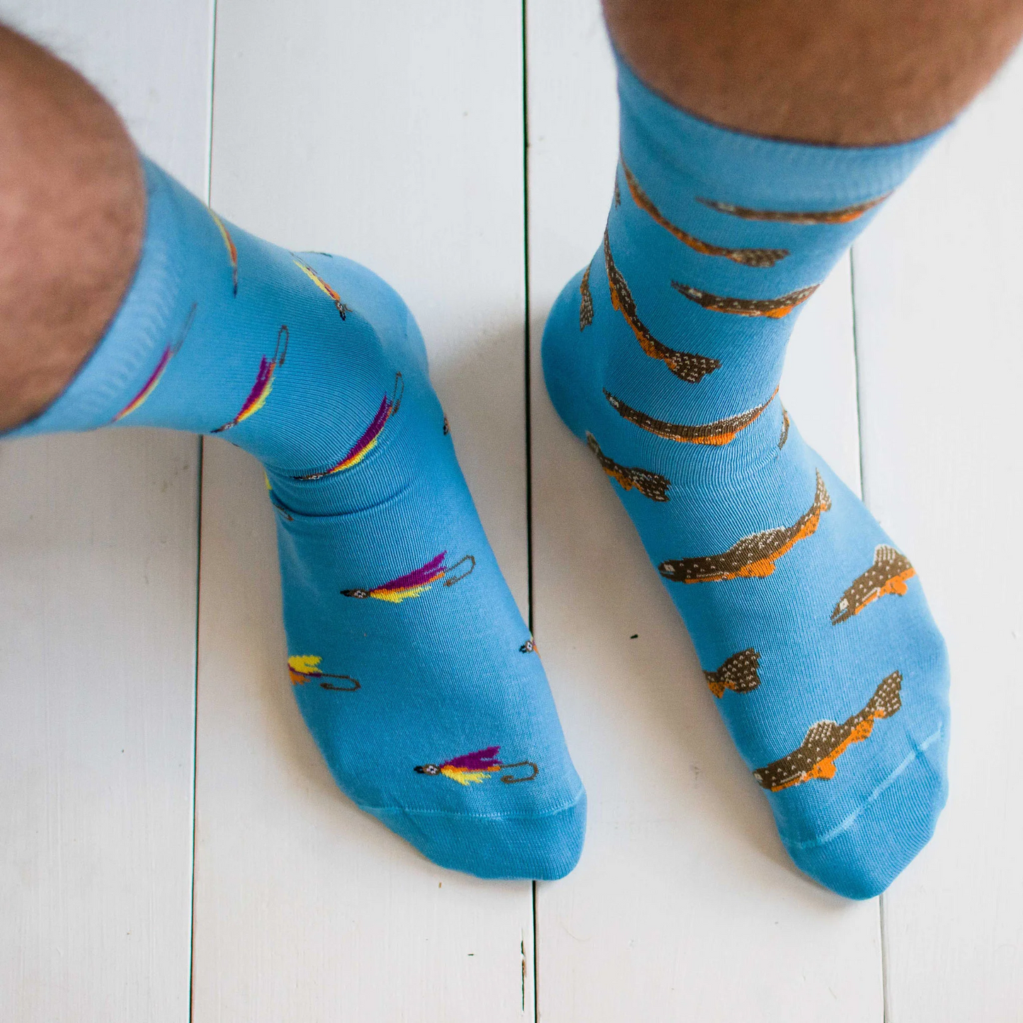 Men's Trout & Fly Socks