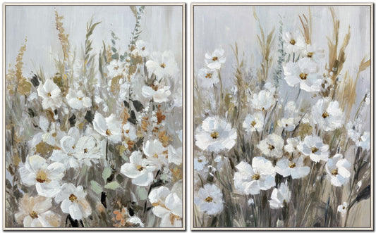 Wildflowers Framed Canvas – 24″ x 30″