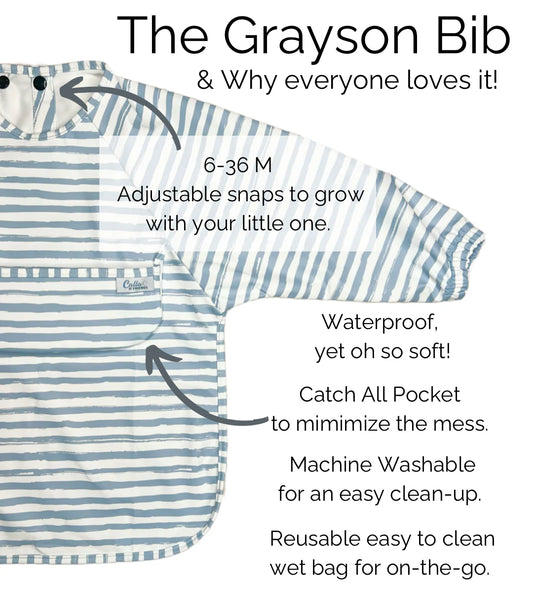 Long Sleeve Bib - Farm