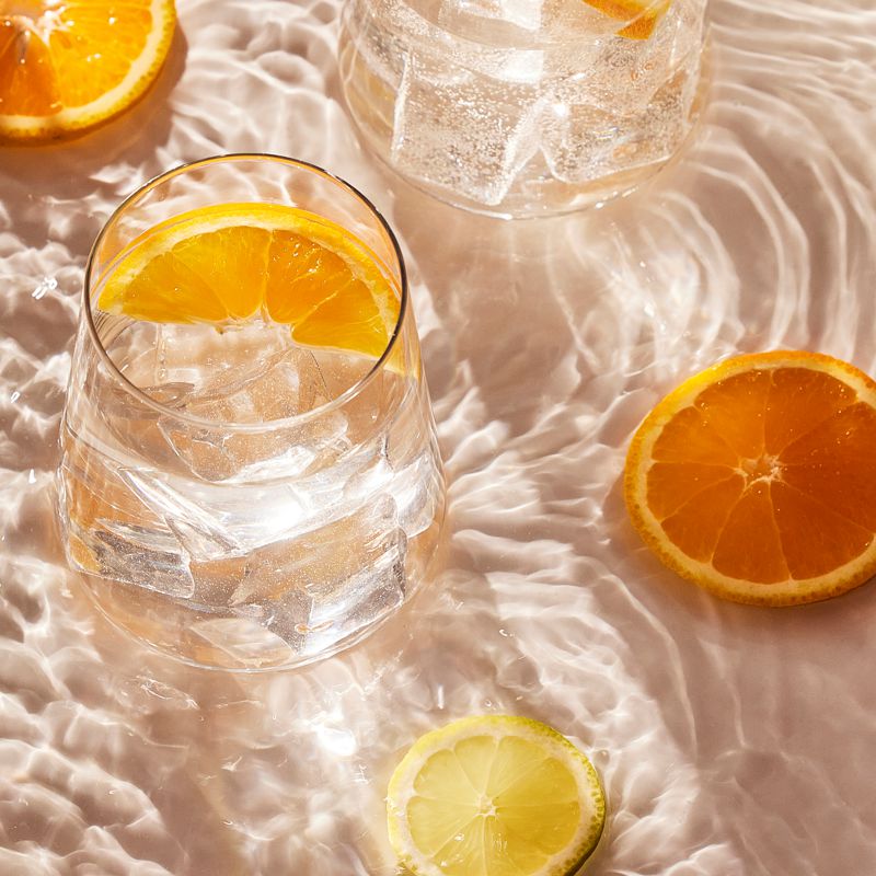 Avante-Garde Set of 6 Glass Tumblers