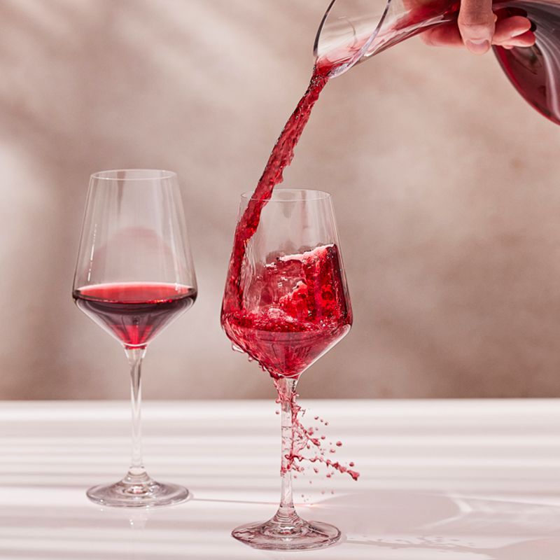 Avante-Garde Set of 4 Red Wine Glasses