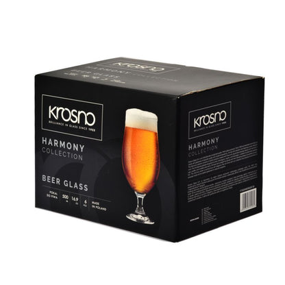 Harmony Stemmed Beer Glass Set of 6