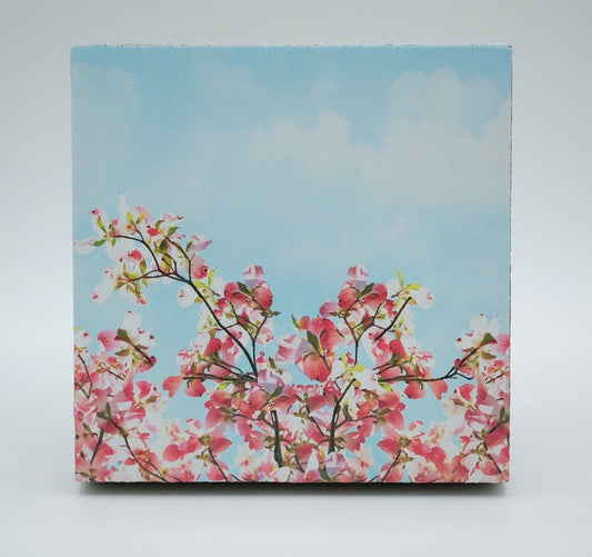 Pink Dogwoods Art Block