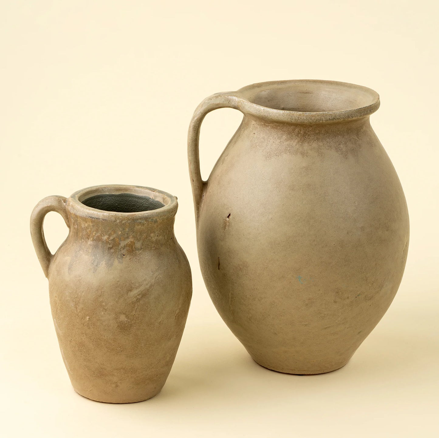 Rhodes Pitcher Vase - Reactive Brown