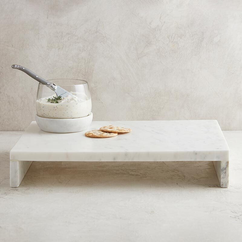 Marble Pedestal Cheese Board