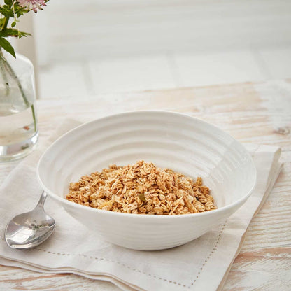 Sophie Conran White Cereal Bowl – Portmeirion | Oven & Dishwasher Safe