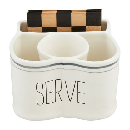 Utensil & Napkin Holder