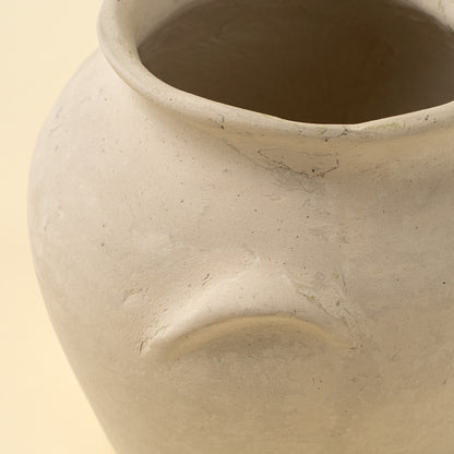Milos Paper Mache Mini Urn