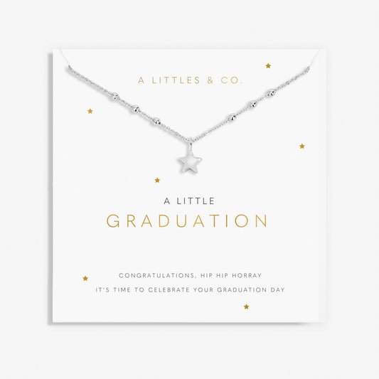 A Little 'Graduation' Necklace In Silver Plating