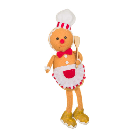 Gingerbread Male Chef Ornament
