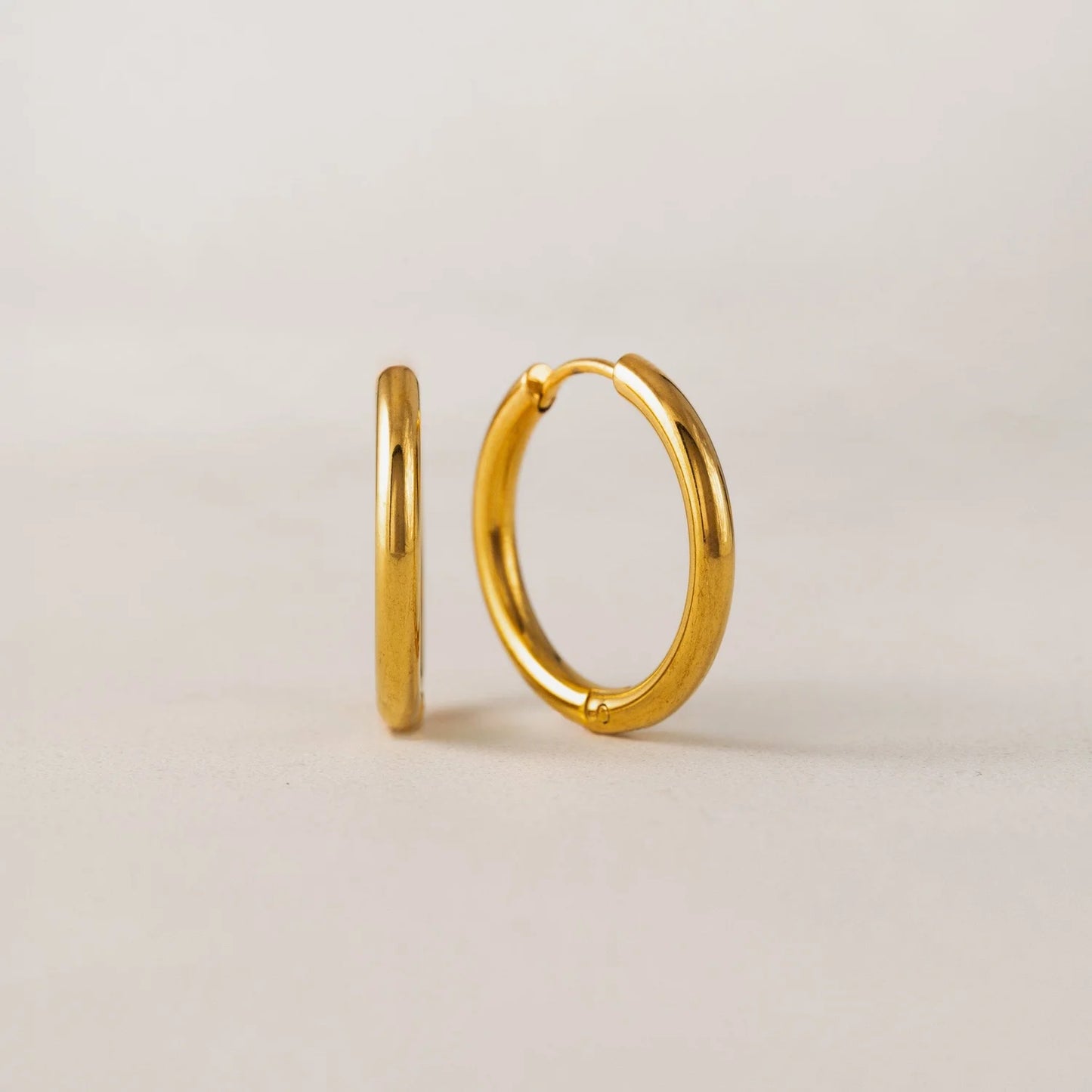 Tube 20mm Hoop Earrings