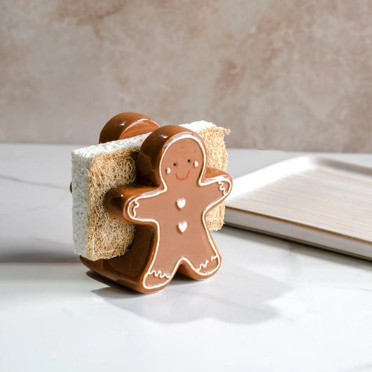 Gingerbread Man Sponge Holder