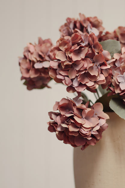 Dusty Pink Hydrangea Spray