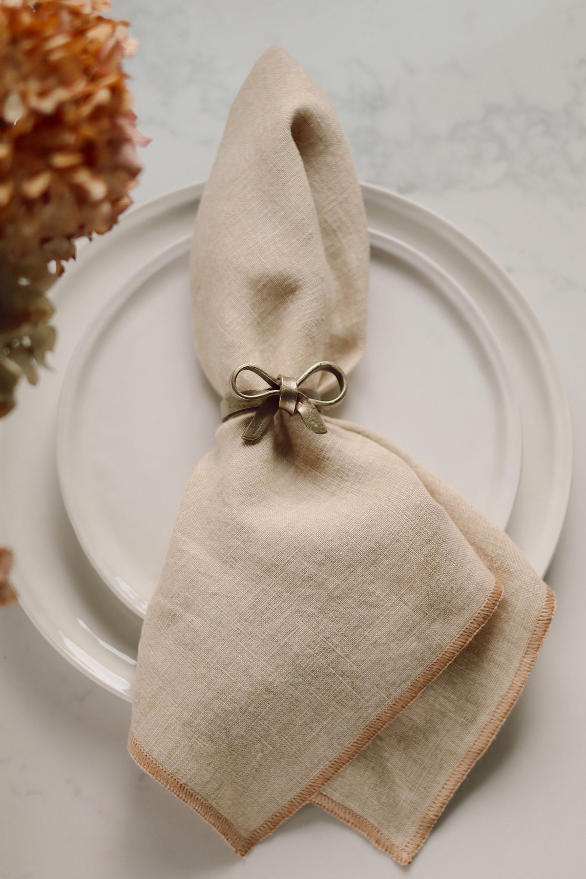 Tied Bow Napkin Ring