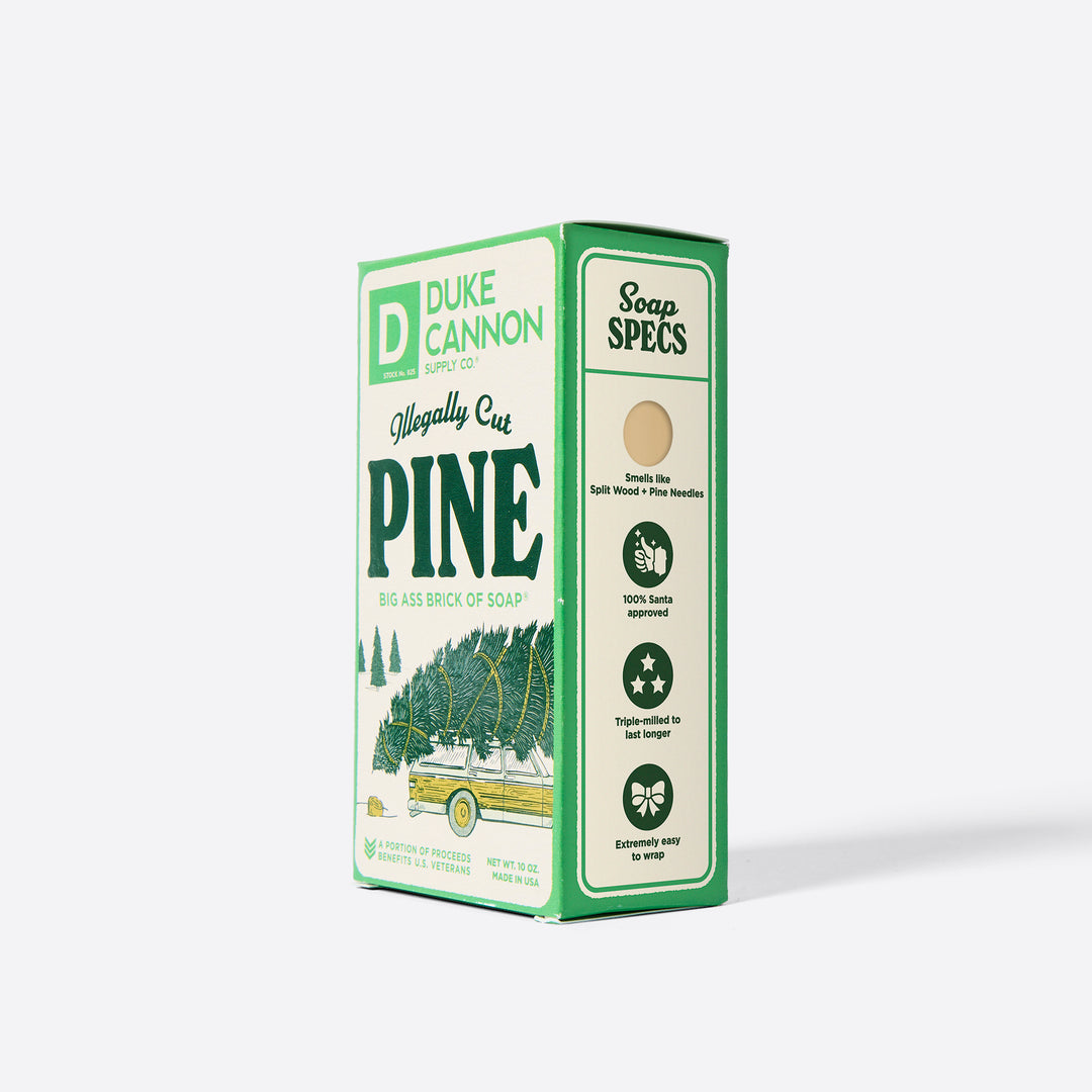 Big Ass Brick of Soap Illegally Cut Pine