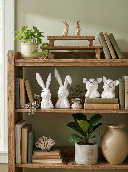10.25" Thinking Rabbit Bust