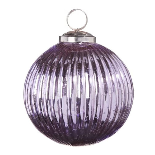 Ornament Mercury Glass Amethyst