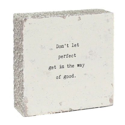 Don't Let Perfect Art Block