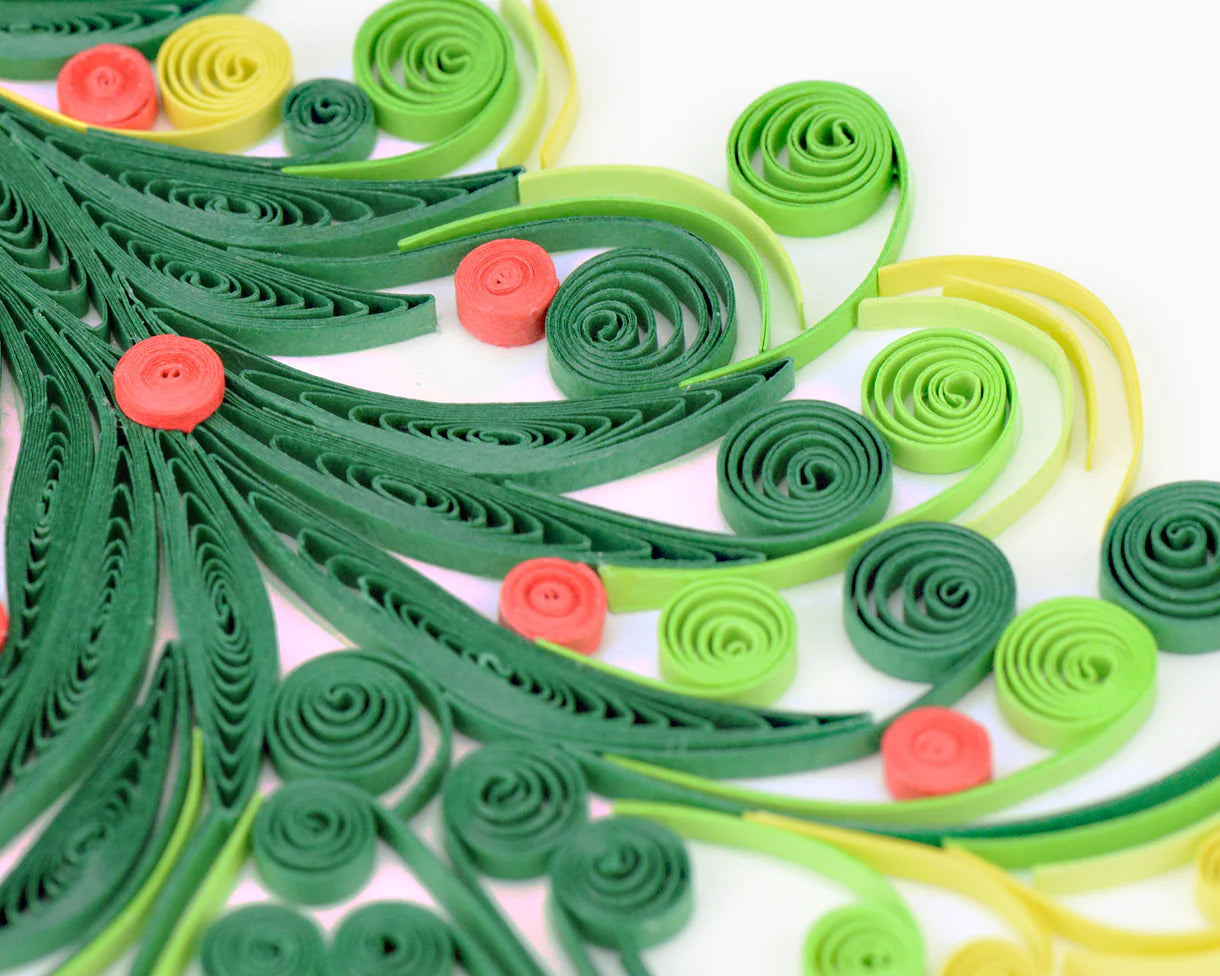 Quilling Card Christmas Tree