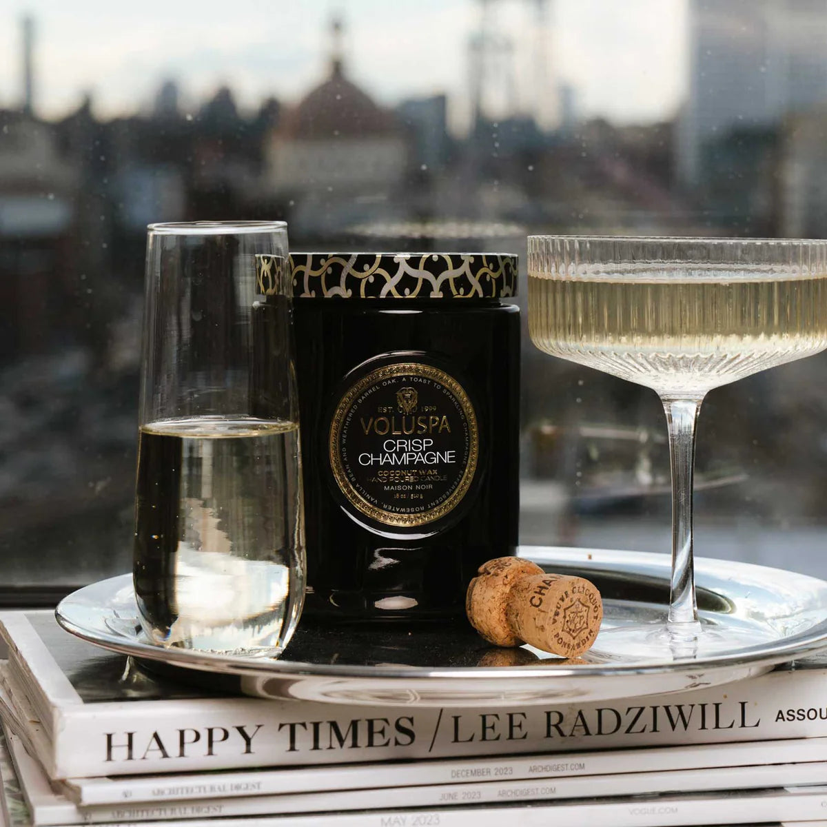 Crisp Champagne Large Jar Candle