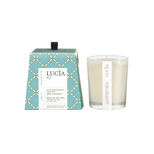 N°7 Sea Watercress & Chai Tea Soy Candle