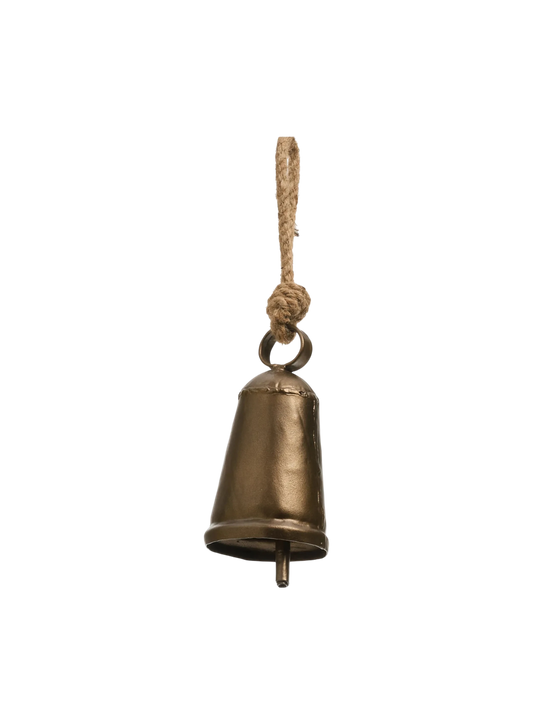 Deco Bell Small Iron Bronze
