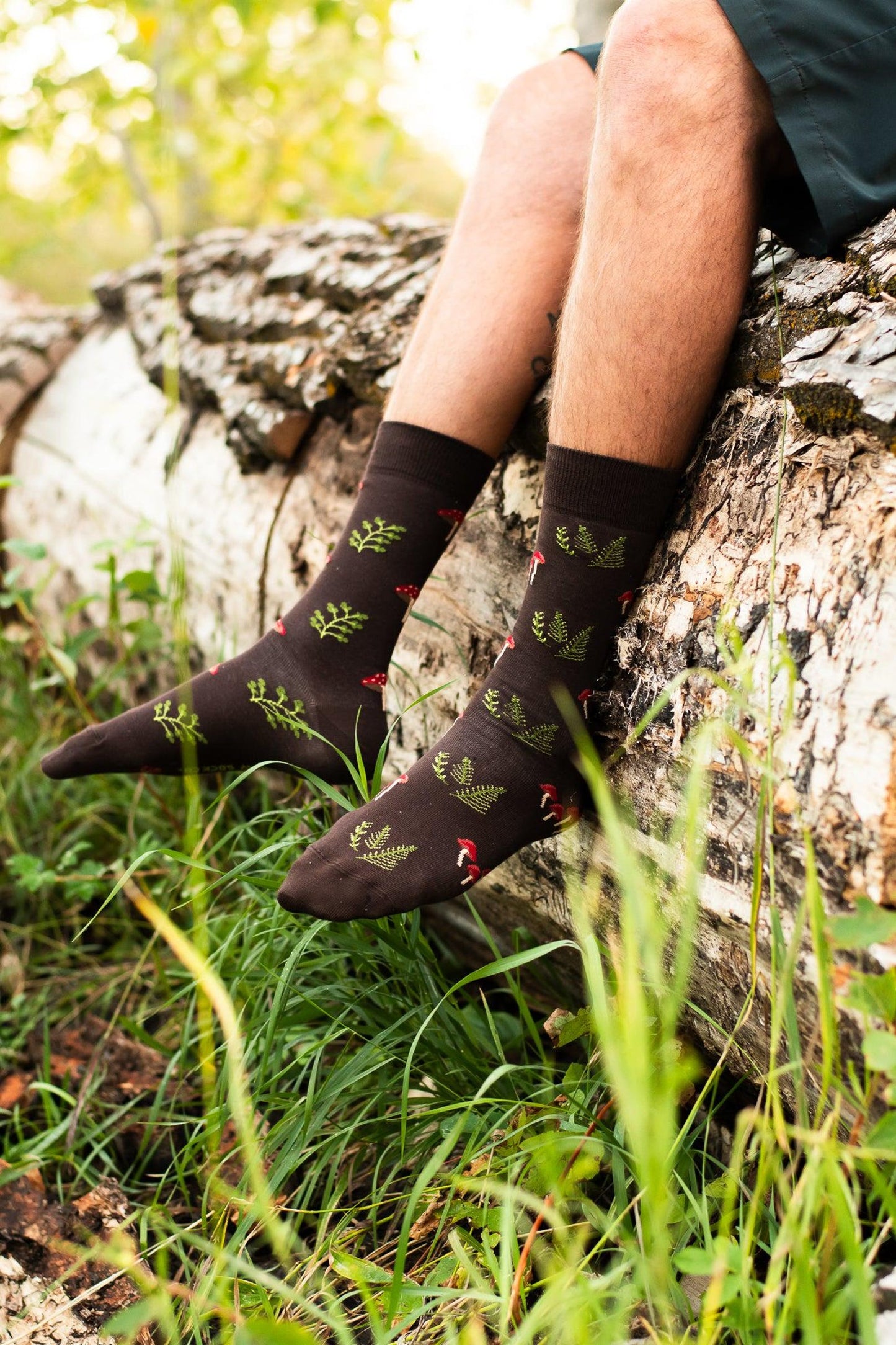 Men's Mushroom Forest Socks