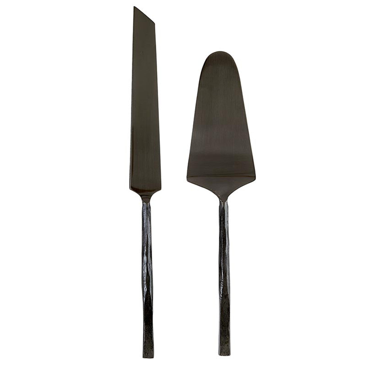 Matte Black Serving Set