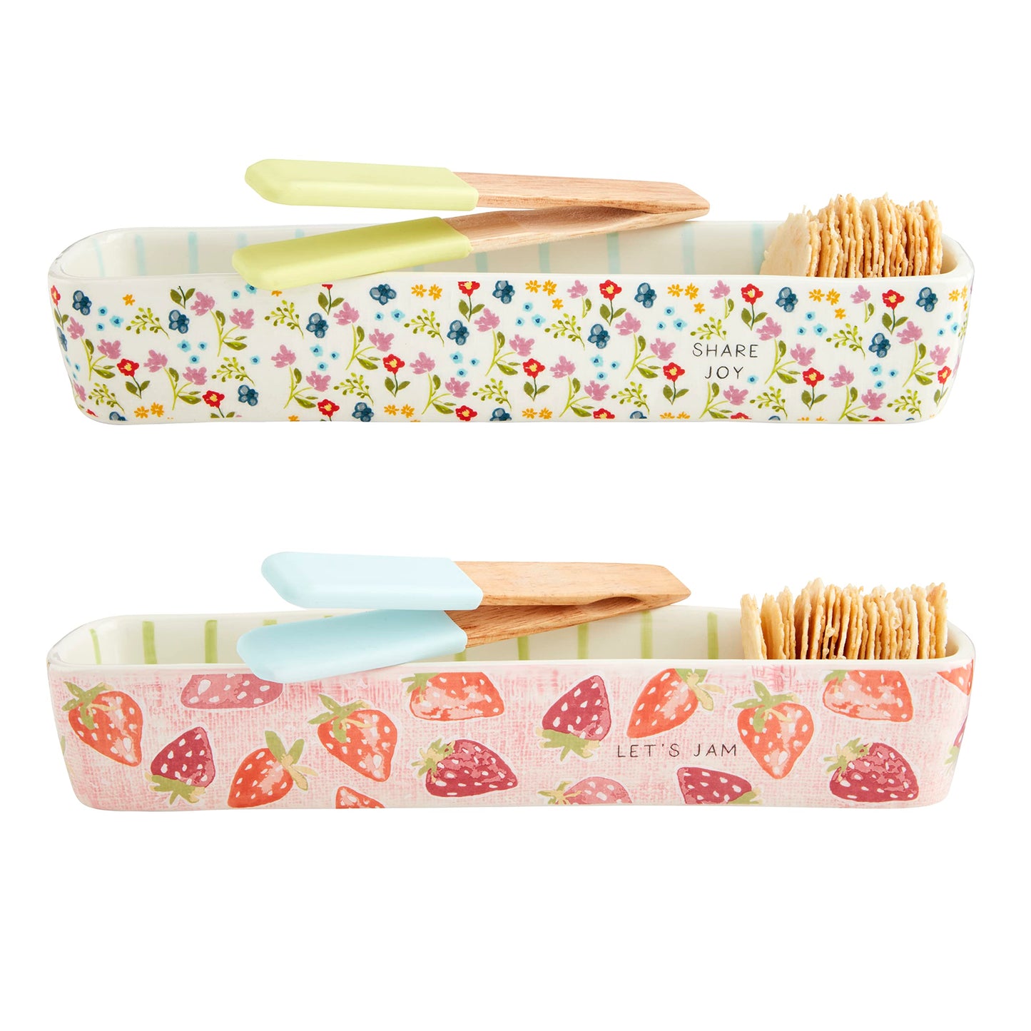 Fruity Cracker Dish Set Lets Jam