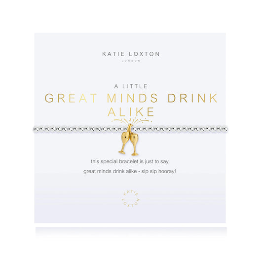 A Little ‘Great Minds Drink Alike’ Bracelet