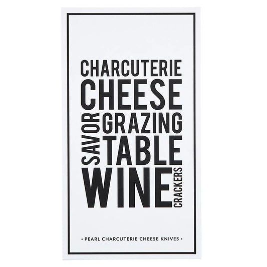 Charcuterie Cheese Knives Book Box - Pearl
