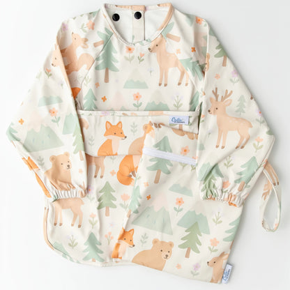 Long Sleeve Bib - Woodland