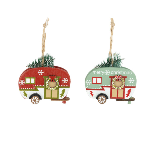 Christmas Camper/RV Ornament