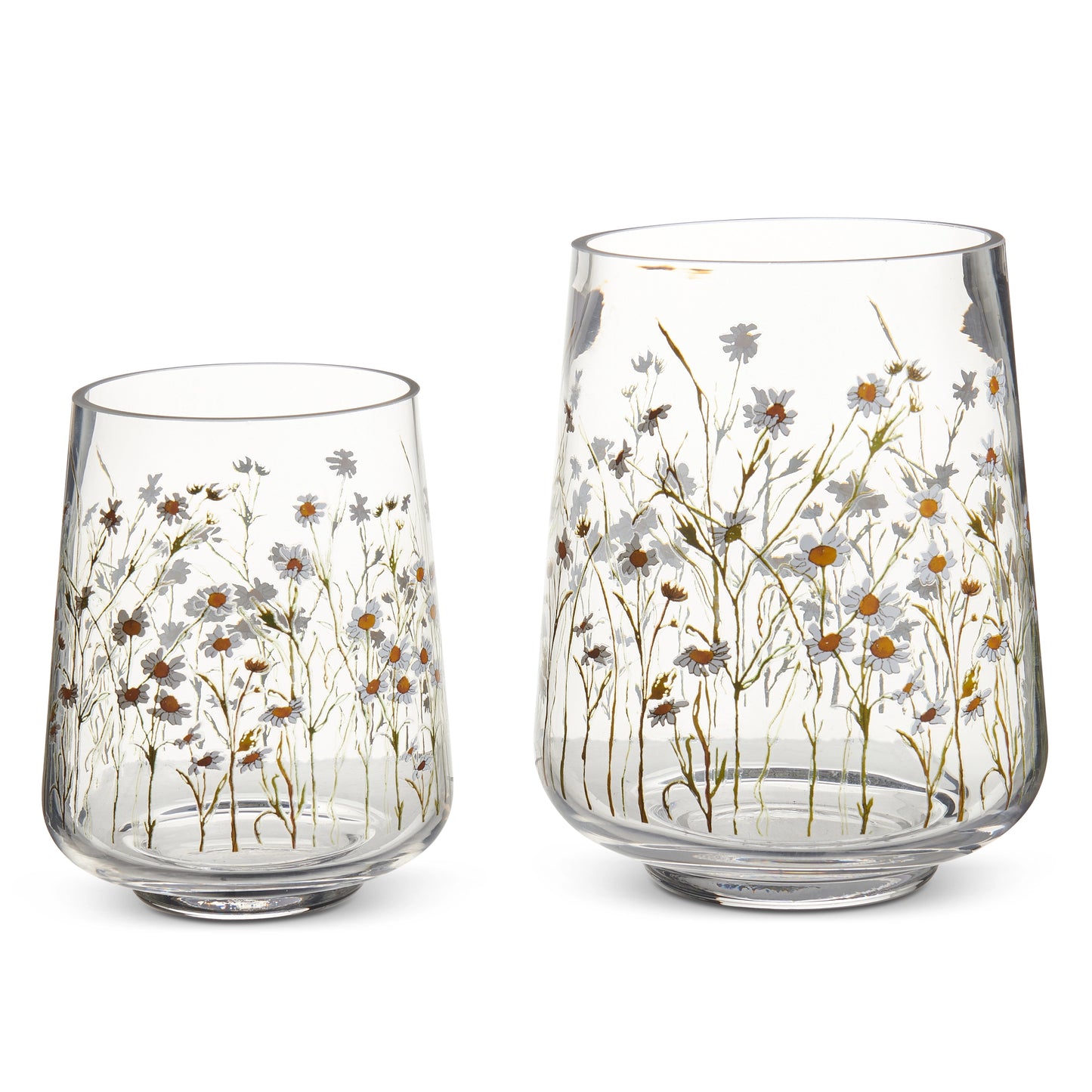 Wild Daisy Pattern Containers