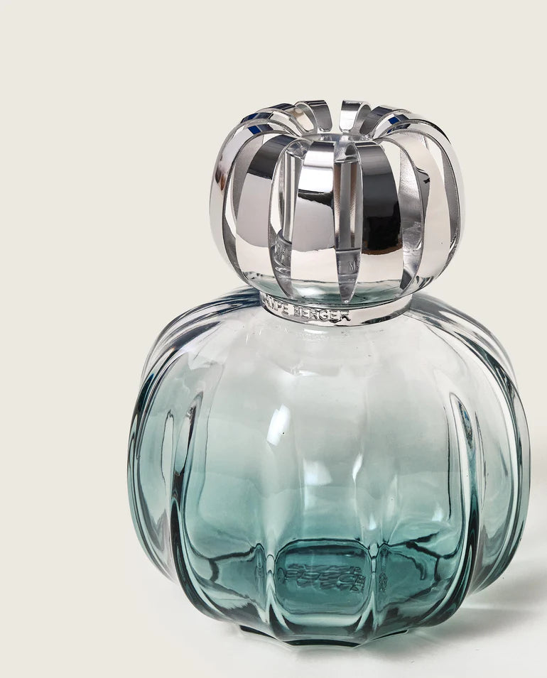 Corali Peacock Green Fragrance Lamp Gift Set with Ocean Breeze