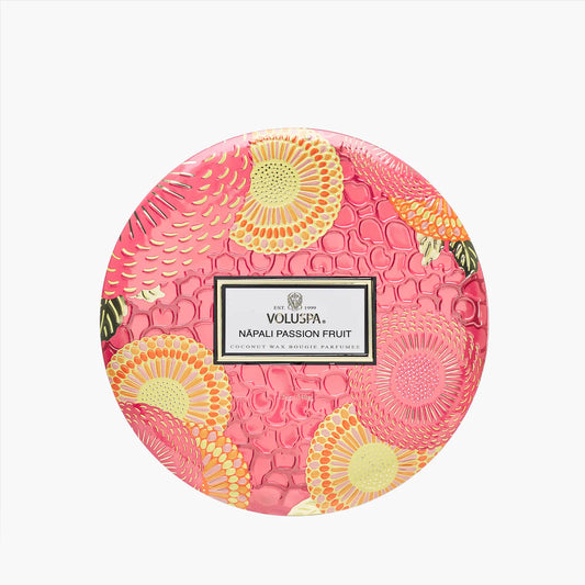 Nāpali Passion Fruit 3 Wick Tin Candle