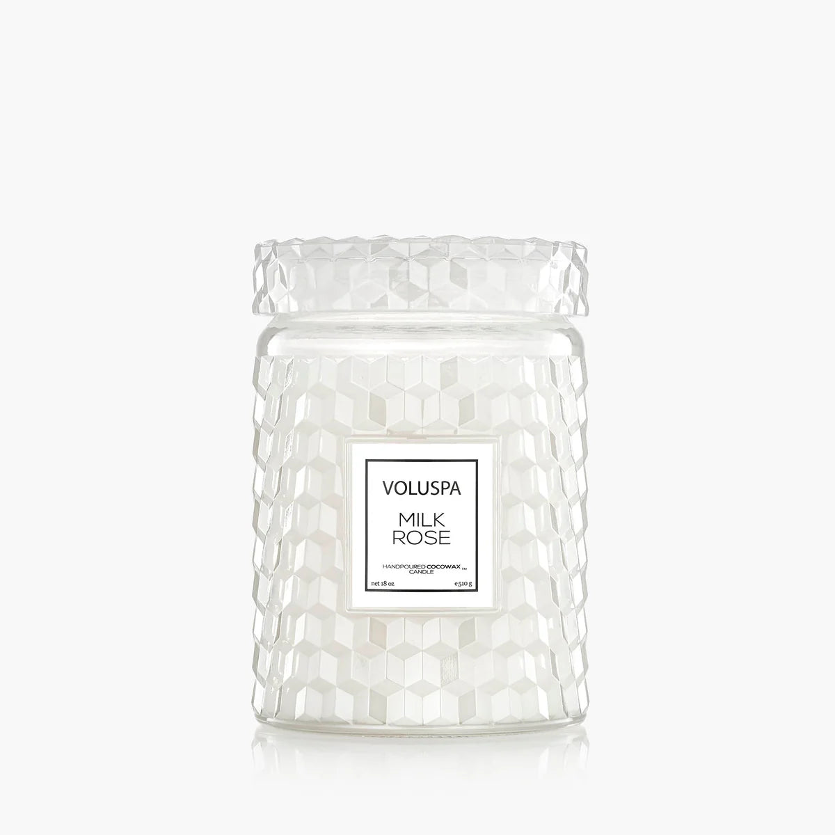 Milk Rose Large Jar Candle