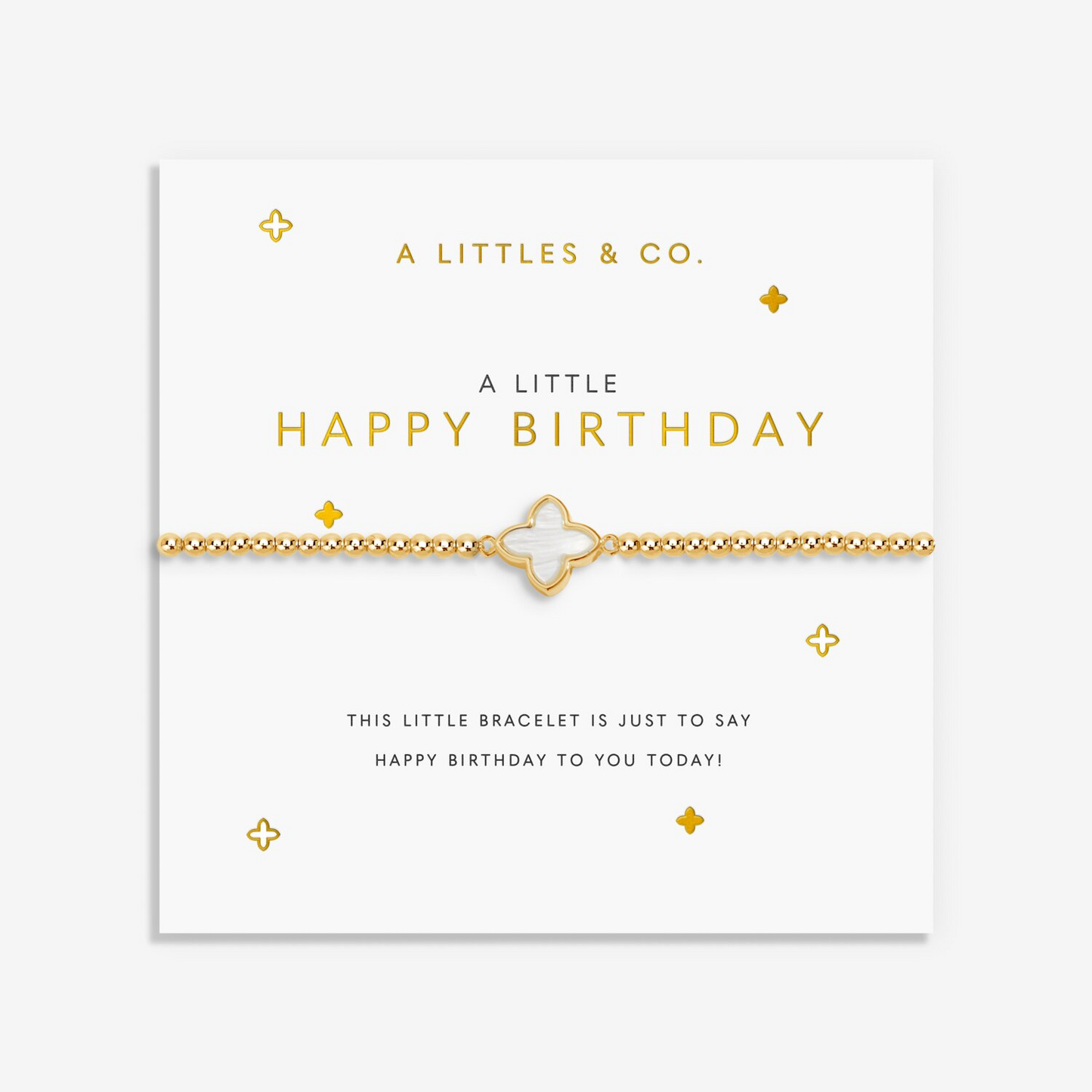 A Little 'Happy Birthday' Bracelet