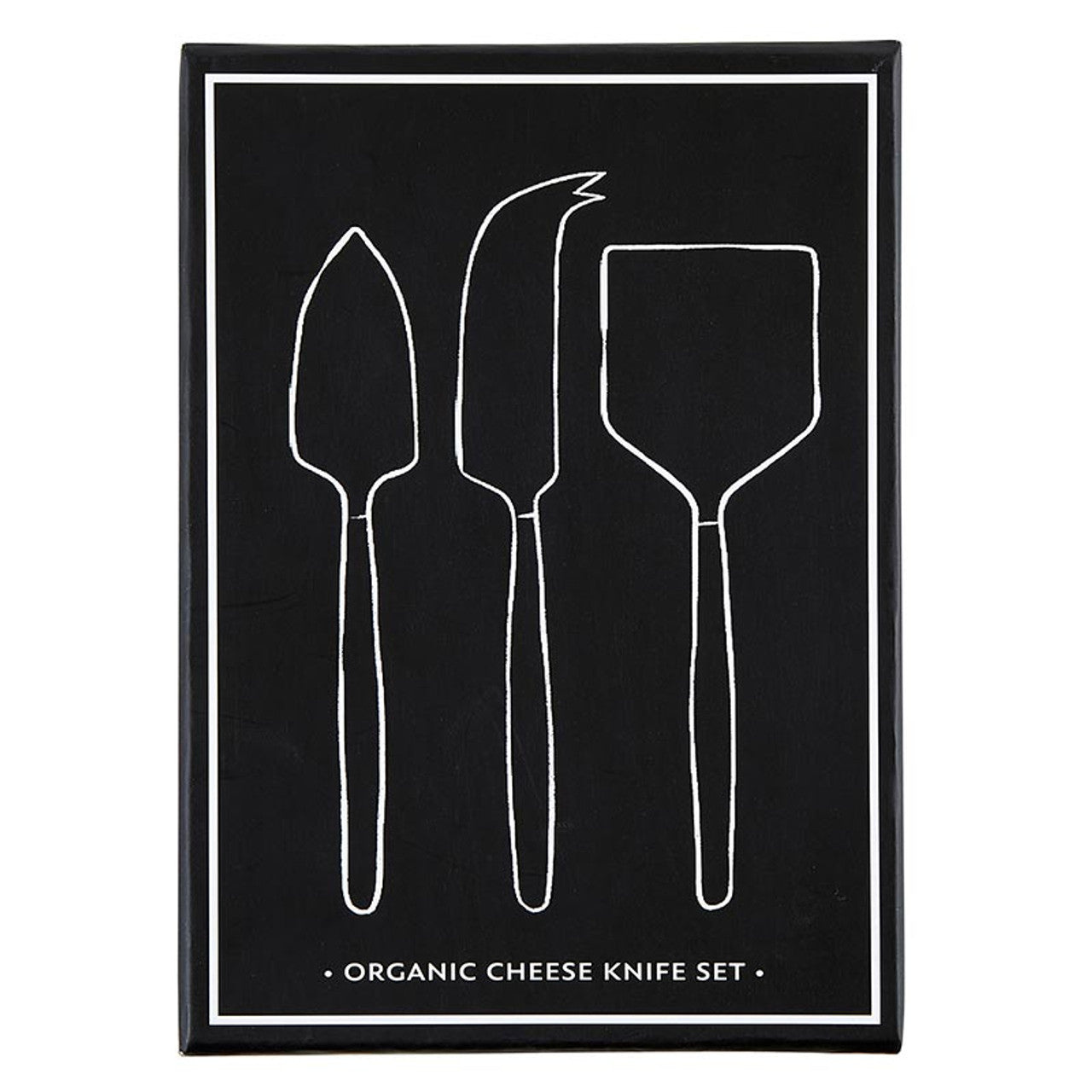 Organic Cheese Knives - Set of 3