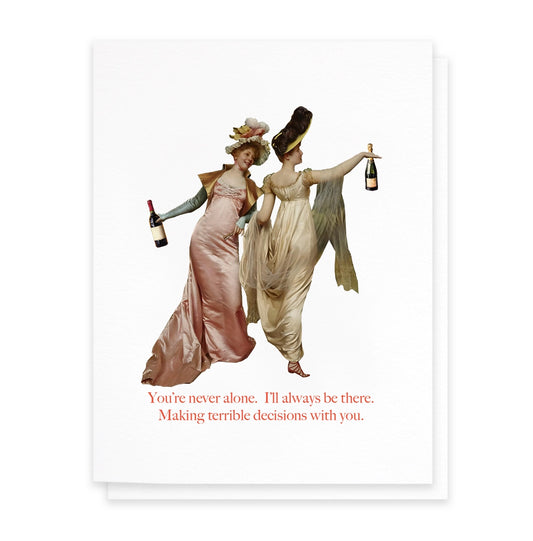 Never Alone Friendship Card