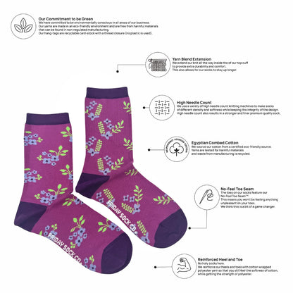 Women's Little Bundles Mismatched Crew Socks