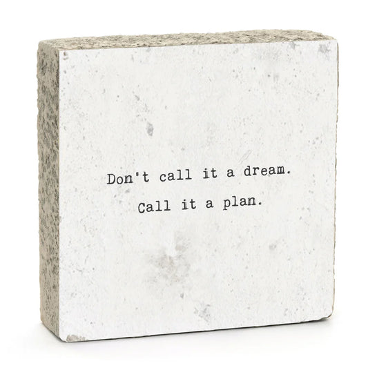Don’t Call It A Dream Art Block