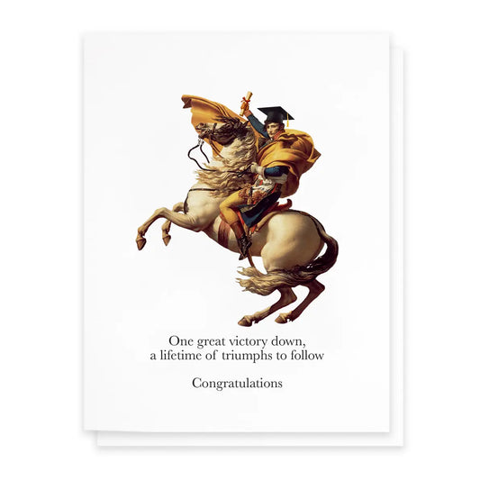 A Lifetime of Triumphs Graduation Card