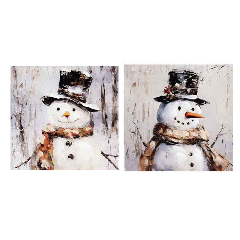 Snowman Block Signs