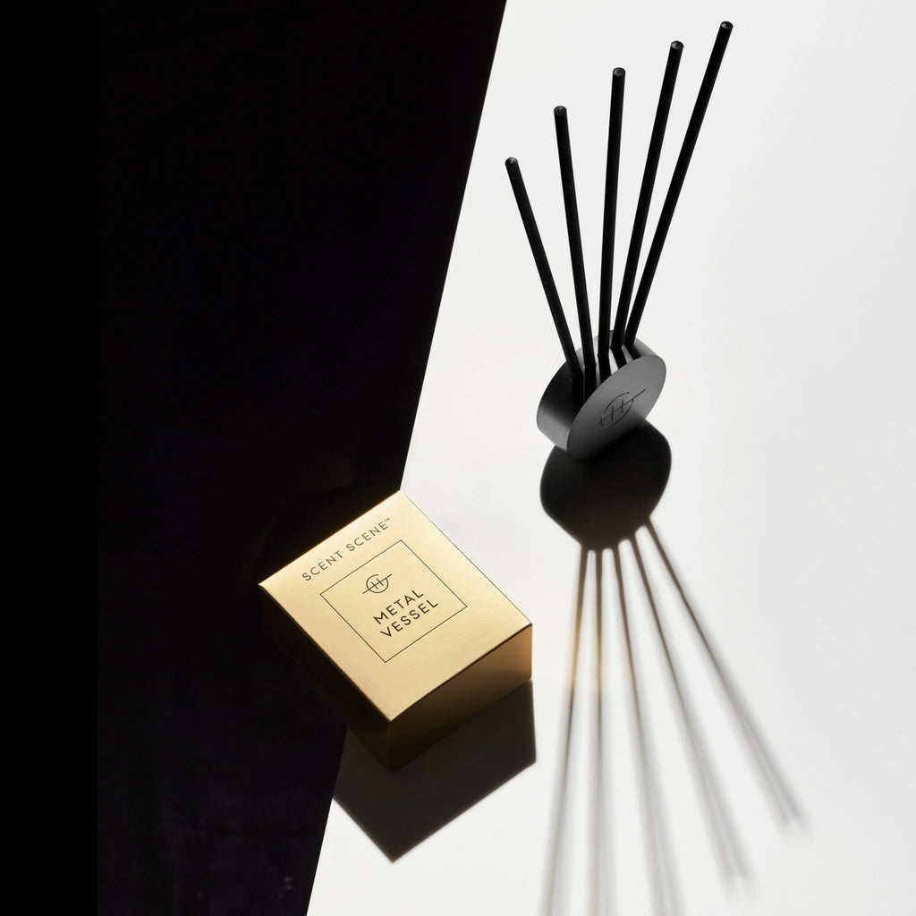 Gunmetal Scent Scene Metal Vessel