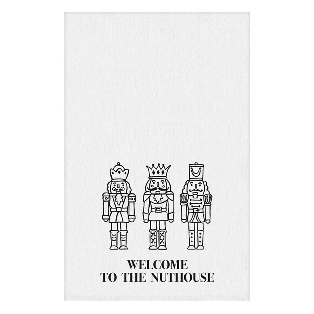 Welcome to the Nuthouse Towel
